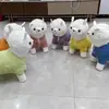 Taburete Cuadrado de Tela con Tecnología de Madera Maciza Doble Taburete para Cambiar Zapatos de Animales Regalo con Logo Personalizado Taburete Pequeño Linda Alpaca