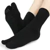 Meias Respiráveis Antiderrapantes de Dois Dedos com Distribuição Sola de Chinelo Silicone Aliviadora de Pressão Meias de Dedo Dividido Atacado em Estoque