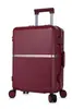 Maleta elegante y minimalista 2026, gran capacidad, adecuada para viajes de negocios, con ruedas giratorias silenciosas y una cerradura de combinación para hombres y mujeres.