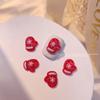 Nova joalheria de Natal para unhas Árvore de Natal Boneco de Neve Rena Papai Noel Sino Decoração tridimensional para unhas Diamante atacado