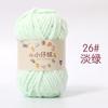Kit de Materiales de Tejer DIY para Juguetes de Peluche Pequeños, Hilo de Lana para Crochet, Bolas de Hilo, Tejido a Mano, Tejido a Crochet, Suave y Esponjoso