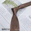 Venda Direta do Fabricante Ponto de Venda Gravata Lisa de Poliéster 8cm Gravata Social com Várias Cores Gravata no Atacado