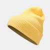 INS Novo Chapéu Masculino e Feminino Moda Outono e Inverno Ao Ar Livre Moda Simples Lã Malha Chapéu Estudante Casual Pilha Chapéu