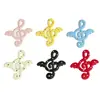 Nuevos accesorios musicales coloridos con alas hechos a mano para pinzas de pelo DIY, tocados, colgantes, materiales decorativos, accesorios de flor para zapatos