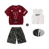 Ropa Hip Hop para Niños Talla Niños Hip Hop Calle Americana Niñas Verano Moderna Fresca Manga Corta Hip Hop Infantil Ropa de Moda