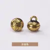 [Estilo Chinês] Fivela de Metal com Contas Redondas para Costura à Mão 86369