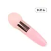 Brocha de Maquillaje con Mango Largo para Polvos Rubor Polvo Suelto No Absorbe Polvo Sin Látex Doble Uso Biselada