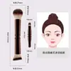 Brocha de maquillaje multifuncional HG de cuatro cabezales, brocha de polvos portátil, brocha para base, brocha de maquillaje, personalización mayorista transfronteriza de Cangzhou