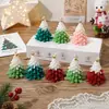 Velas Aromáticas Árvore de Natal, Lembrancinhas Artesanais, Decorações, Decorações Criativas para Casa, Conjuntos de Caixa de Presente no Atacado