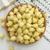 Contas Soltas de Bodhi de Jade Branco, Frasco Rosa para Pulseira DIY, Acessórios de Sementes de Bodhi Polidos, Contas Budistas, Contas Colecionáveis Atacado