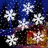 Lâmpada de Projeção de Natal Nova para Halloween Transfronteiriça com 16 Imagens, Lâmpada de Floco de Neve USB, Decoração de Interior, Atmosfera Festiva, Luz Noturna