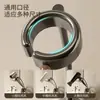 Soporte para secador de pelo con ventosa, instalación sin taladro, estante giratorio para secador de pelo para el baño, soporte de pared para secador de pelo perezoso