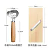 Cuchillo especial para fideos para uso doméstico, modelo nuevo con mango de madera, acero inoxidable, herramienta profesional para fideos Shanxi