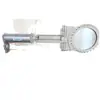 Válvula de Compuerta Neumática Estándar Americana Zhigong Válvula de Compuerta de 30 pulgadas Dn750 Válvula de Tapón Redondo Pz673H-150Lb