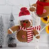 Muñeco de Jengibre Regalo de Navidad Muñeco Hombre Galleta Juguete de Peluche Muñeco Decoración de Árbol de Navidad Muñeco de Centro Comercial Muñeco para Escaparate