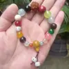 Pulseira Bodhi de Dezoito Sementes Feminina Dezoito Contas Duobao Buda Pulseira de Casal Rosário de 18 Sementes Transferência Wen Brincar com Contas Masculina