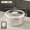 Recipiente de Armazenamento de Arroz Doméstico de Grande Capacidade, à Prova de Insetos, à Prova de Umidade, Caixa de Armazenamento Selada, Recipiente de Armazenamento de Cozinha Espessado e Durável, Pote de Arroz