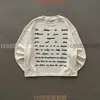 Camiseta de Manga Larga Estilo Americano Transfronteriza Europea y Americana, Top Oscuro Retro Estampado Y2K, Atuendo de Moda Gótica High Street Ins