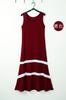 Vestido tipo chaleco modal de versión coreana para mujer de verano, suelto, sin mangas, con vuelo grande, ajustado, talla grande, una generación de cabello