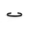 Pulsera de moda de personalidad europea y americana, marca original, simple, para hombres y mujeres, pulsera de pareja de acero de titanio, joyería, pulsera de rollo de tres líneas