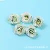 Flores Artificiales, Cabezas de Rosa Pegadas, Flores Falsas con Acabado de Lujo, Flores Artificiales Realistas, Materiales para Bricolaje, Flores para Bodas, Flores para Pasillos