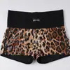 Hot pants de cintura baixa com lantejoulas e estampa de leopardo para mulheres, roupas femininas ultra curtas justas ao corpo, sexy, estilo europeu e americano, para boate
