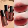 Brillo Labial Deseo Puro Niebla Mate Terciopelo Impermeable No se Desvanece No se Pega al Vaso Amarillo Piel de Estudiante Cara Limpia Falsa Boca Blanca Lodo de Labios Rojos