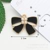 Acessórios de Joias DIY Gotejamento de Óleo Estilo Chanel Clássico Moda Batom Laço Bolsa Brincos Colar Pingente Chaveiro