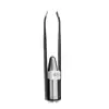 Pinza de Luz Pinza para Cejas de Acero Inoxidable Pinza con Luz LED Pinzas para Cejas Pinza de Belleza para Cejas Pinzas de Luz Depilación de Cejas Belleza Maquillaje