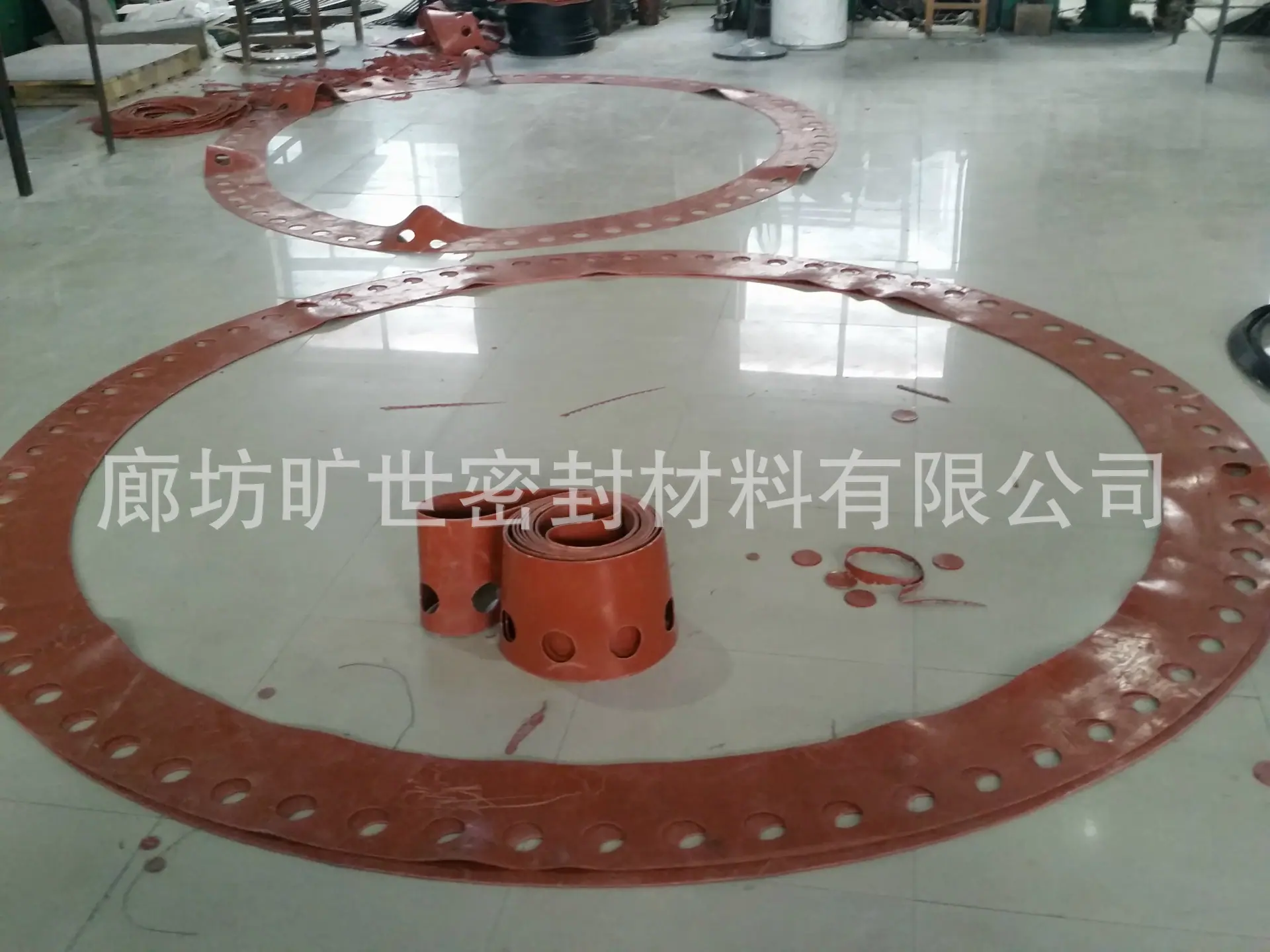 红色氟橡胶垫