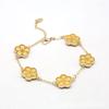 CDD Nova Pulseira de Flor de Ameixa Pulseira Fritillaria Dupla Face AliExpress Amazon Comércio Exterior Transfronteiriço E-Commerce Supply