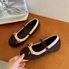 Zapatos Mary Jane Retro Dulces Elegantes Más Vendidos para Mujer 2026 Otoño Nuevos Zapatos Casuales de Corte Bajo Bailarinas para Mujer