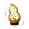 Roda Feng Shui Atrai-Riqueza Fonte de Água Ornamentada para Mesa de Trabalho, Recepção, Sala de Estar, Água Circulante, Presente de Inauguração, Nova Casa, Decoração
