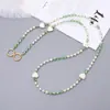 Nuevo Cordón para Teléfono Móvil Largo Corazón con Cuentas Cadena Diagonal Colgante para Bolso Cadena Colgante Personalizada Creativa Joyería Antiperdida para Mujeres