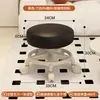 Taburete Pequeño con Ruedas Universal, Taburete para Cambiarse los Zapatos del Hogar, Taburete Redondo Giratorio Móvil con Bebé, Para Sentarse a Largo Plazo, Taburete Bajo con Ruedas para Entrega Rápida