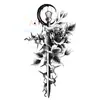Pegatinas de Tatuaje Pequeñas Frescas Impermeables Nuevas Transfronterizas en Varios Colores, Dragón, Tigre, León, Flores, Se Pueden Combinar de Cualquier Manera