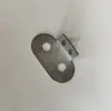 Montaje de Accesorios para Cercas de Acero Galvanizado, Soportes de Fijación, Placas de Hierro, Tapas Ovaladas, Marcos de Forma Múltiple, Cubiertas Decorativas, Paneles de Valla Sin Soldadura