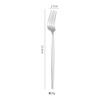Juego de Cubiertos Estilo Occidental de Acero Inoxidable 304 para Uso Doméstico, Alto Valor Estético, Cuchillo para Bistec, Tenedor y Cuchara Estilo Ins, Juego de Tres Piezas en Caja de Regalo