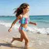 Fato de Banho Infantil 2025 Cauda de Sereia para Meninas Roupa de Banho Europeia e Americana Transfronteiriça Amazon Roupa de Banho Tailandesa Aliexpress