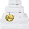 Conjunto de Toalhas Grossas de Algodão Puro Venda Quente Transfronteiriça, Embalado a Vácuo, com Etiquetagem por Código, Macio, Absorvente, Toalha de Banho Masculina Multicor