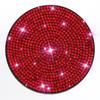 Alfombrilla para taza con taladro completo para coche, alfombrilla para taza con diamantes, decoración creativa para coche, silicona antideslizante, suministros automotrices, fabricantes al por mayor