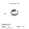 Anillo Dorado Blanco Chapado en Cobre, Lujo Accesible de Nicho, Anillo de Zirconia Colorida Incrustada de Gama Alta, Anillo Abierto Exquisito y Hermoso