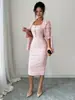 Blazer feminino transfronteiriço europeu e americano, modelo novo 2026, requintado e elegante, para festas à noite e encontros, com design acinturado