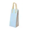 Bolsa Térmica para Levar Chá de Leite, Bolsa Descartável de Folha de Alumínio para Embalagem de Copo Único para Levar, Bolsa Tote de Tecido Não Tecido para Café