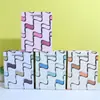 Bolsa de Regalo de Cartón Blanco No Regular en Stock Bolso de Mano de Empaque de Papel Color Especial Transfronterizo para Ropa con Plata Caliente Bolsa de Regalo