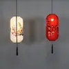 Novos Adereços de Casamento Chinês Arte em Ferro Lanterna Vermelha Tela Guia de Estrada Luzes de Teto de Casamento Han Tang Decoração de Lanterna de Palácio