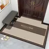 Felpudo Nuevo para Puerta de Entrada Uso Doméstico Felpudo de Alta Calidad Resistente a la Suciedad Gama Alta Antideslizante Absorbente de Agua Alfombra para Recibidor
