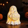 Decoración Luminosa de Calabaza Fantasma de Halloween de Nueva Creación Transfronteriza Adorno Luz de Ambiente para Fiesta Luz Nocturna