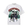 2026 Verão Novo Modelo Ronaldinho Retrô Americano 300g Impressão Digital Direta Camiseta Estampada de Manga Curta para Homens