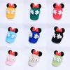 Boné de Baseball Infantil de Comércio Exterior, Novo Chapéu com Proteção Solar para Primavera e Verão, Chapéu Mickey Mãos Duplas para Meninos e Meninas, Transfronteiriço